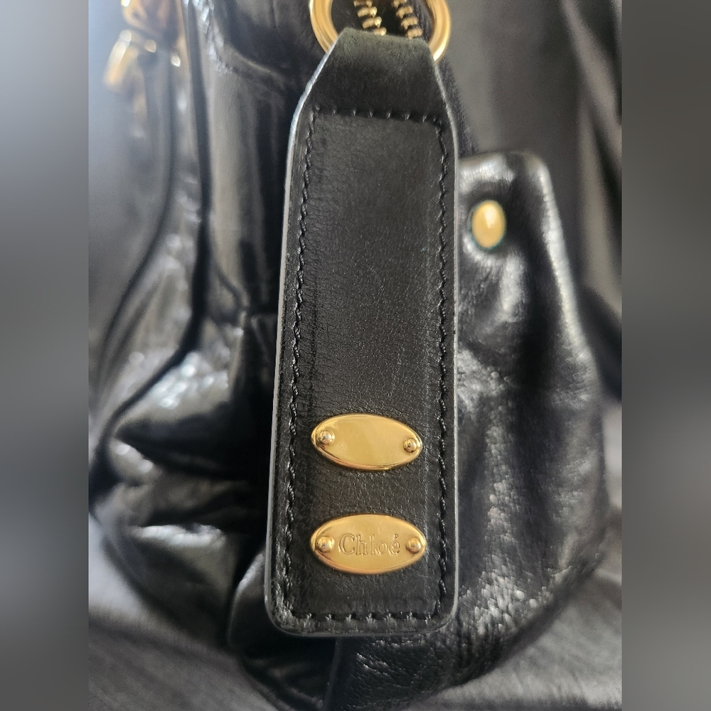 Chloé Heloise Vintage Satchel Handbag - Picture 3 of 12